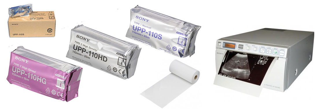 Бумага для УЗИ Sony UPP-110S 110 мм х 20 м
